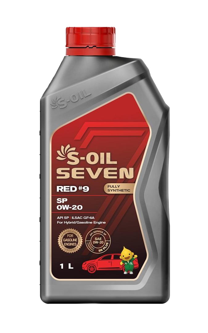 Моторное масло S-OIL SEVEN RED 9 0W-20, 1л